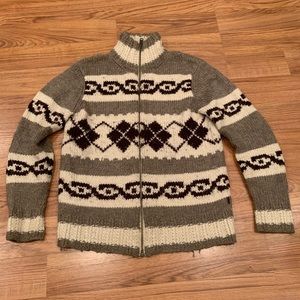 Heavyweight Full Zip Cardigan Sweater
